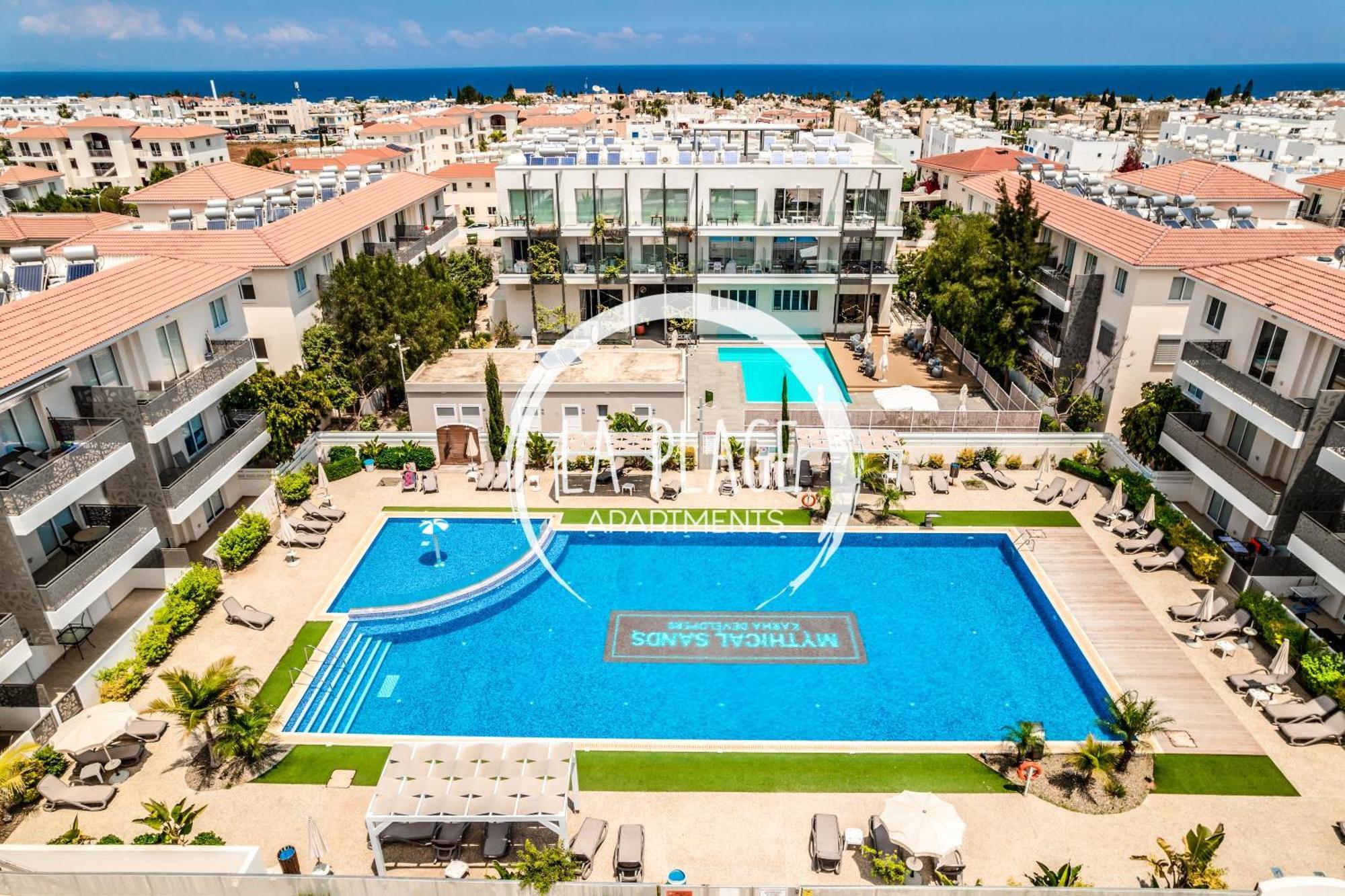 ♥ Sunny&Cozy Family Apartment ★ Walk To The Beach☼ Paralímni Kültér fotó